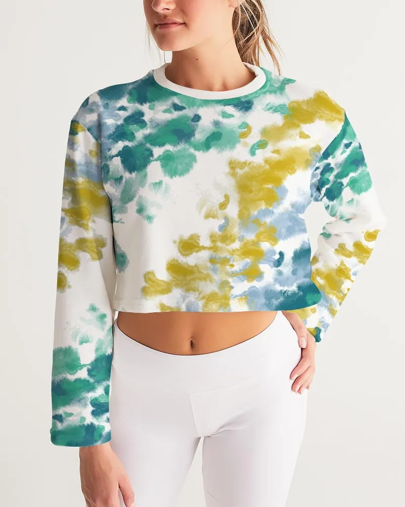 COLD SUMMER Women's Cropped Sweatshirt