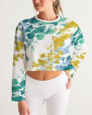 COLD SUMMER Women's Cropped Sweatshirt