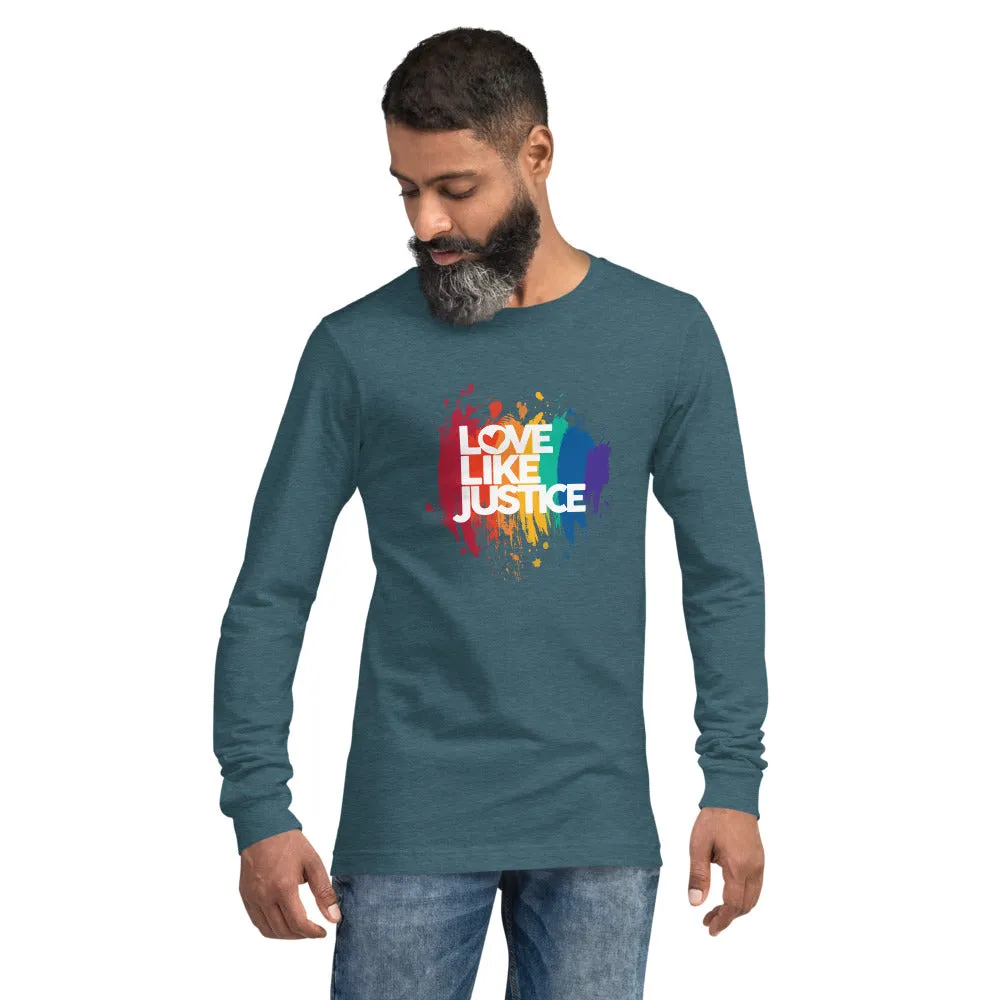 Color Splash Long Sleeve Tee