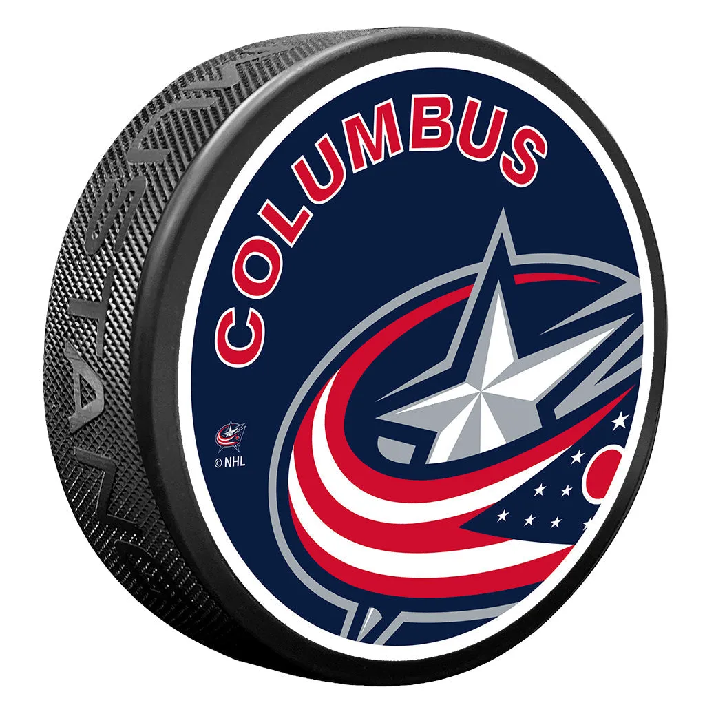 Columbus Blue Jackets Puck - Icon