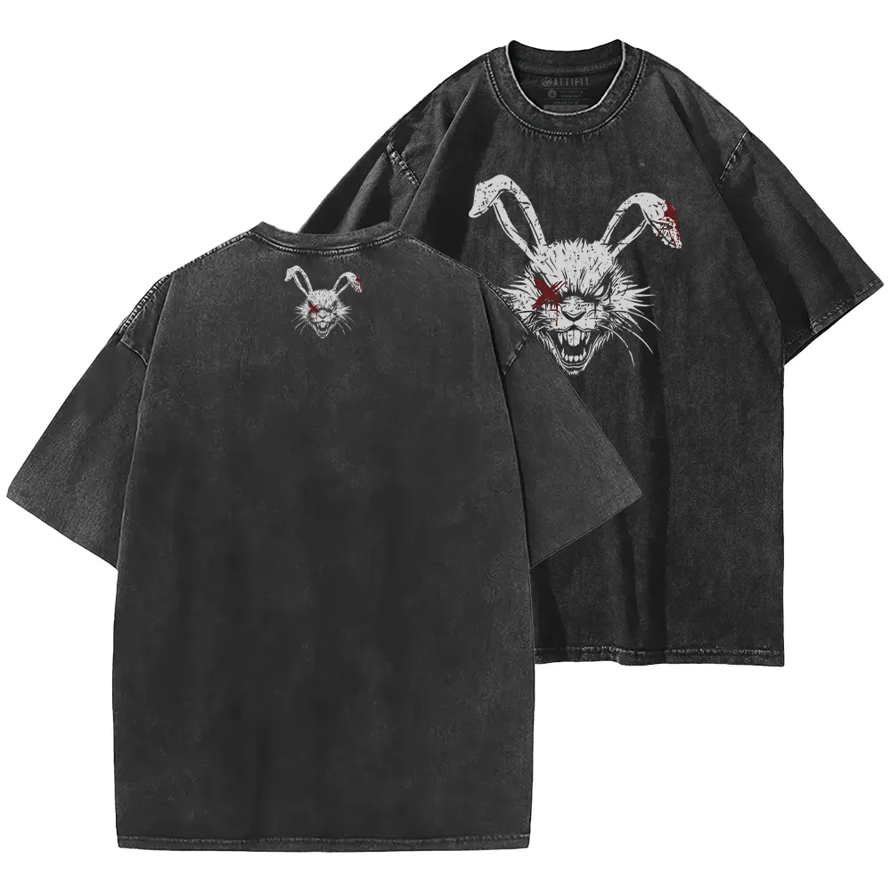 Cool Bunny Washed T-Shirt
