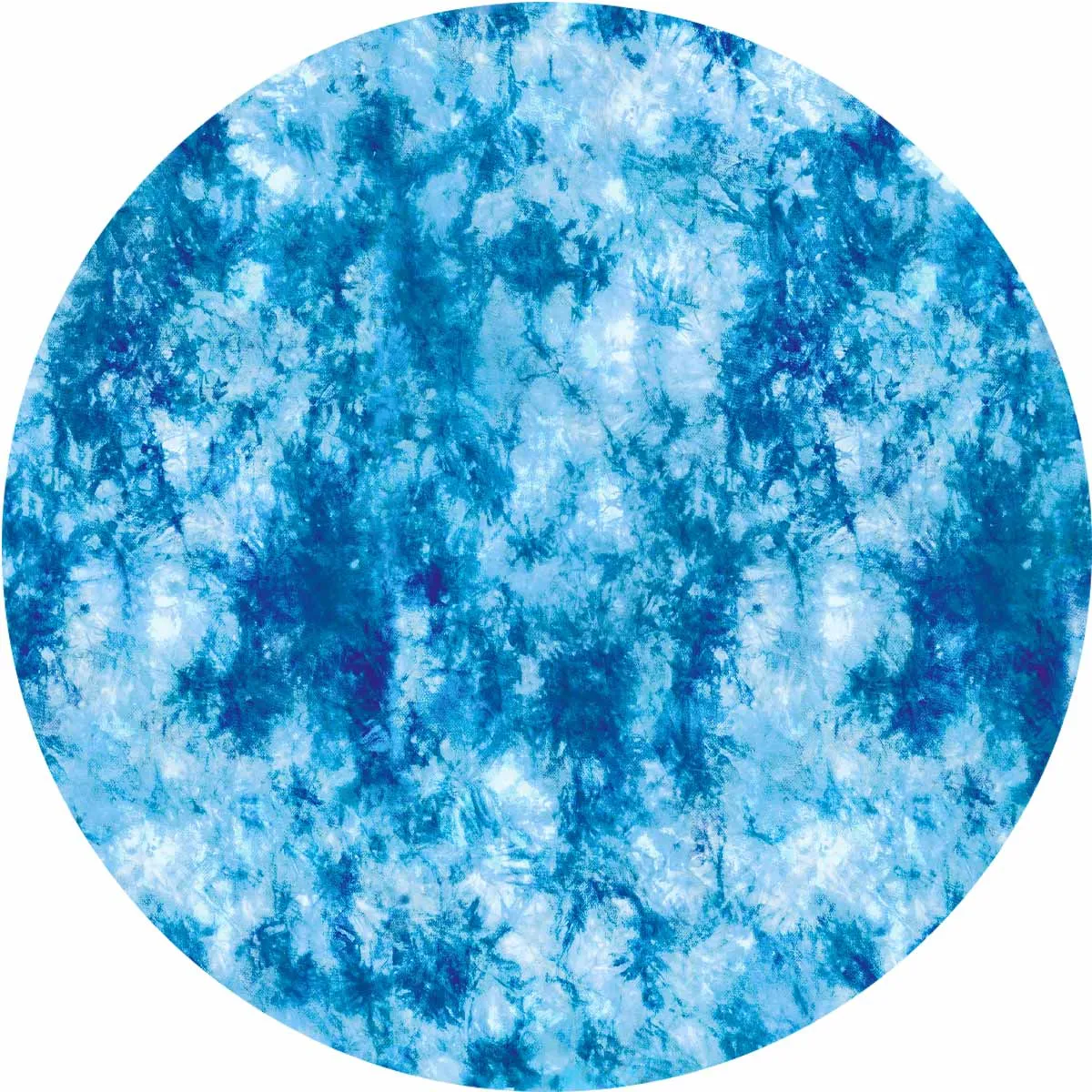 Coral Blue Tie-Dye Kids Arm Sleeves