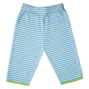 Cotton Pants (Blue Stripes) for Baby Boy - Organic Baby Clothes