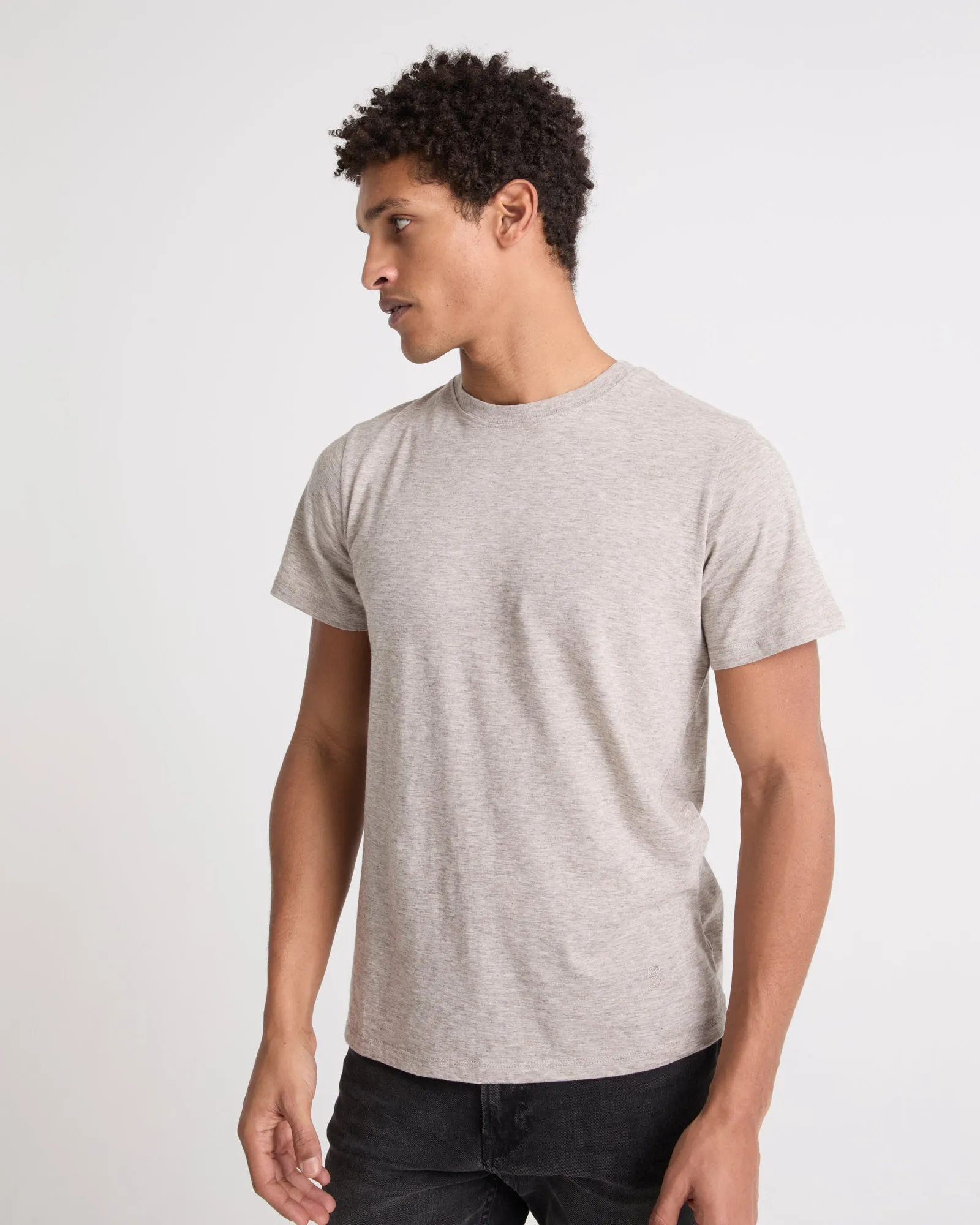 Cotton-yak jersey T-shirt