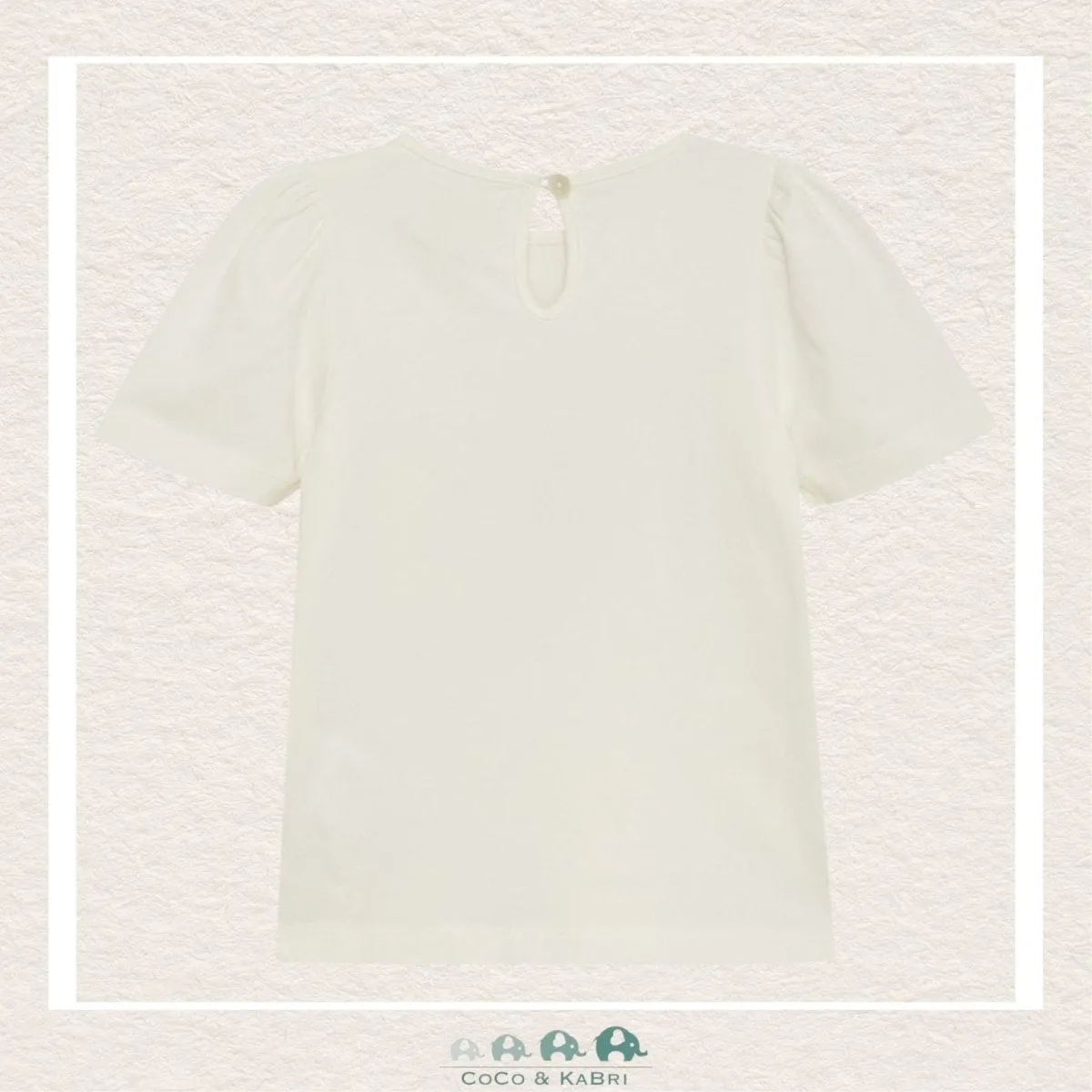 Creamie : Girls Short Sleeve Flower Tshirt