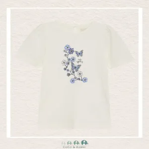 Creamie : Girls Short Sleeve Flower Tshirt