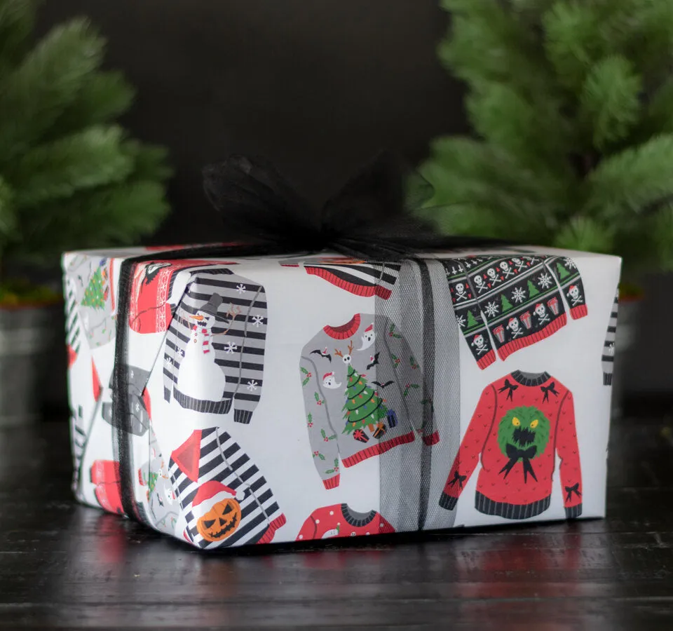 Creepmas Sweater Gift Wrap (6ft Roll)