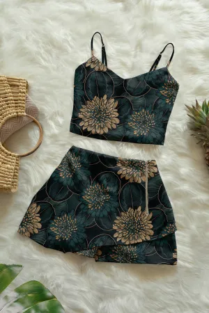 Crop Top and Shorts Set