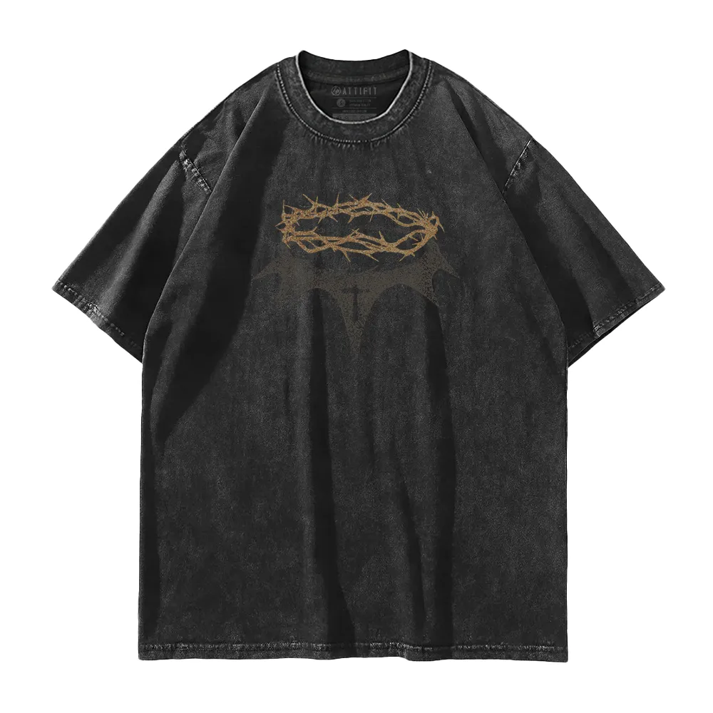 Crown of Thorns Washed T-Shirt