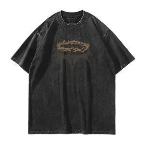 Crown of Thorns Washed T-Shirt