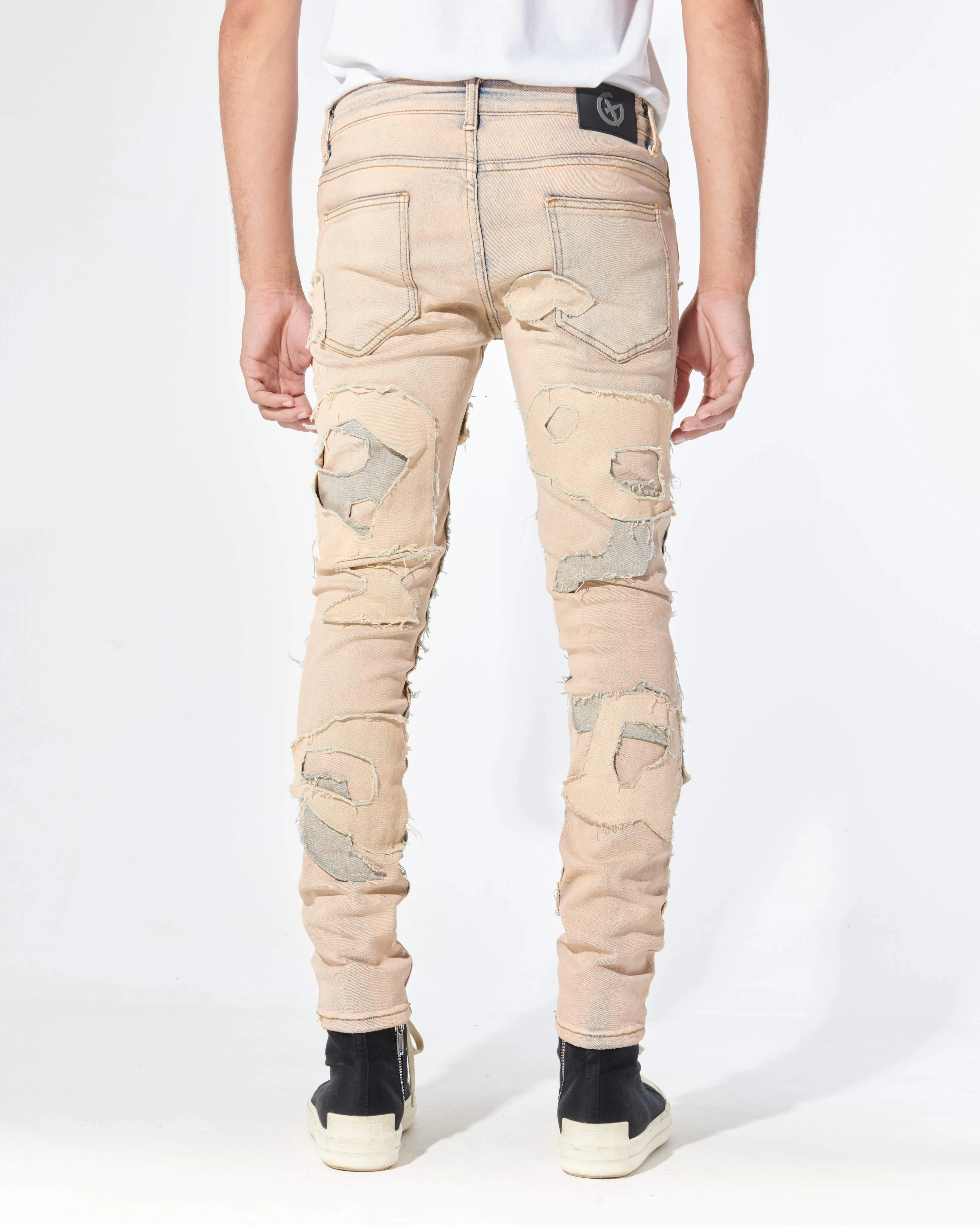 CRUMB DENIM (SCORCHED STONE)