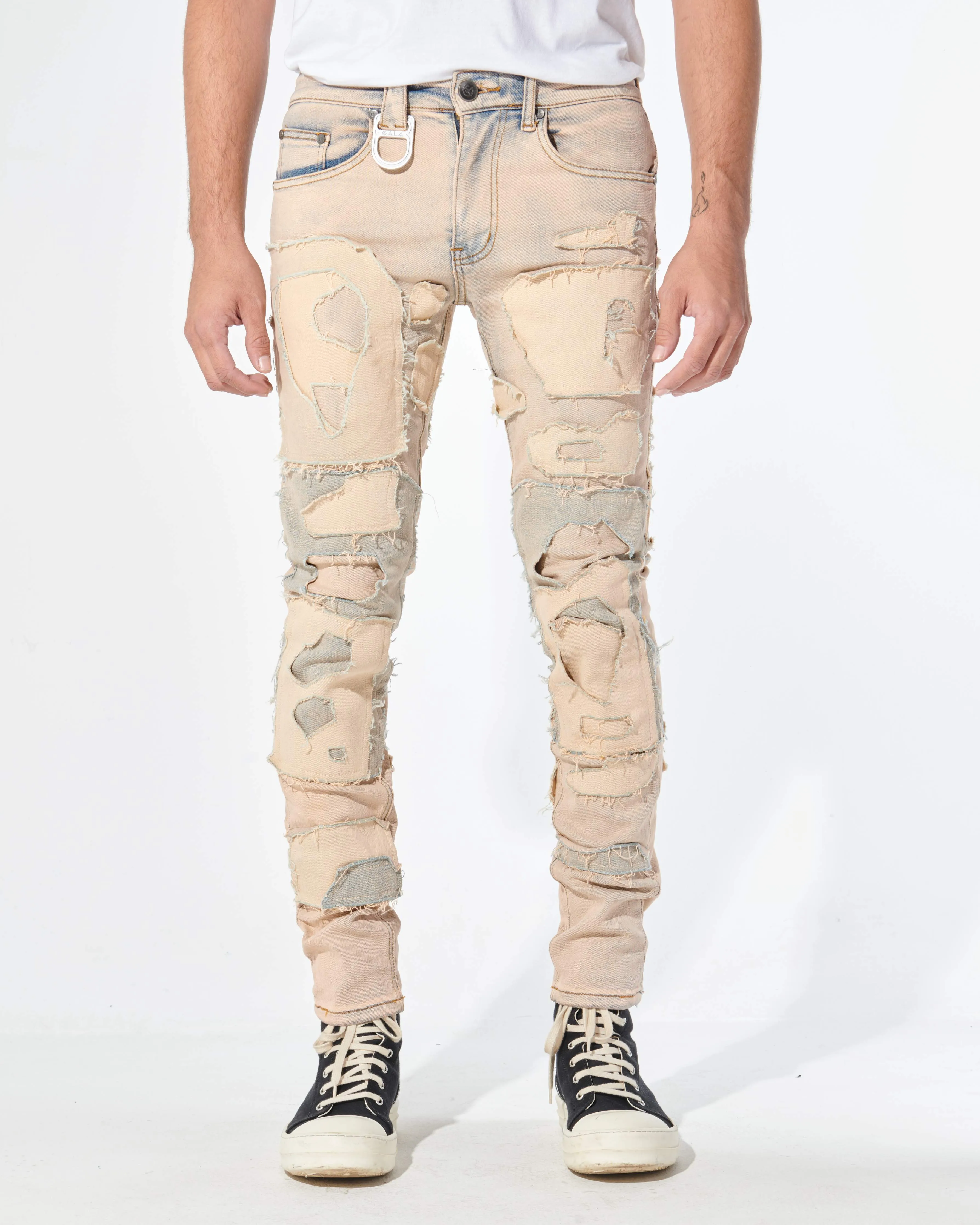 CRUMB DENIM (SCORCHED STONE)