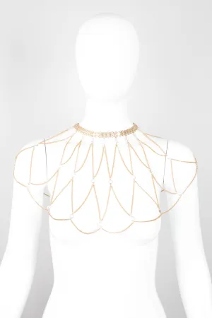 Crystal Chain Capelet