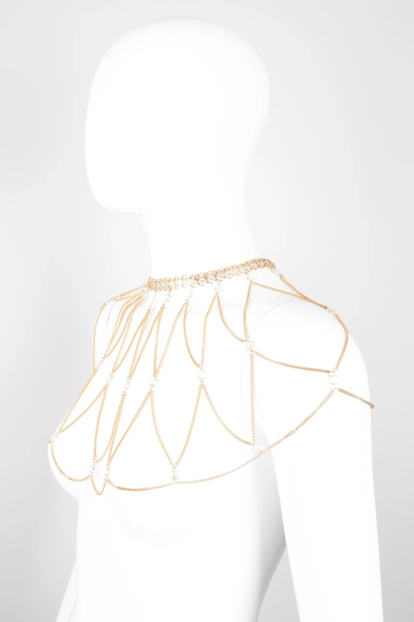 Crystal Chain Capelet