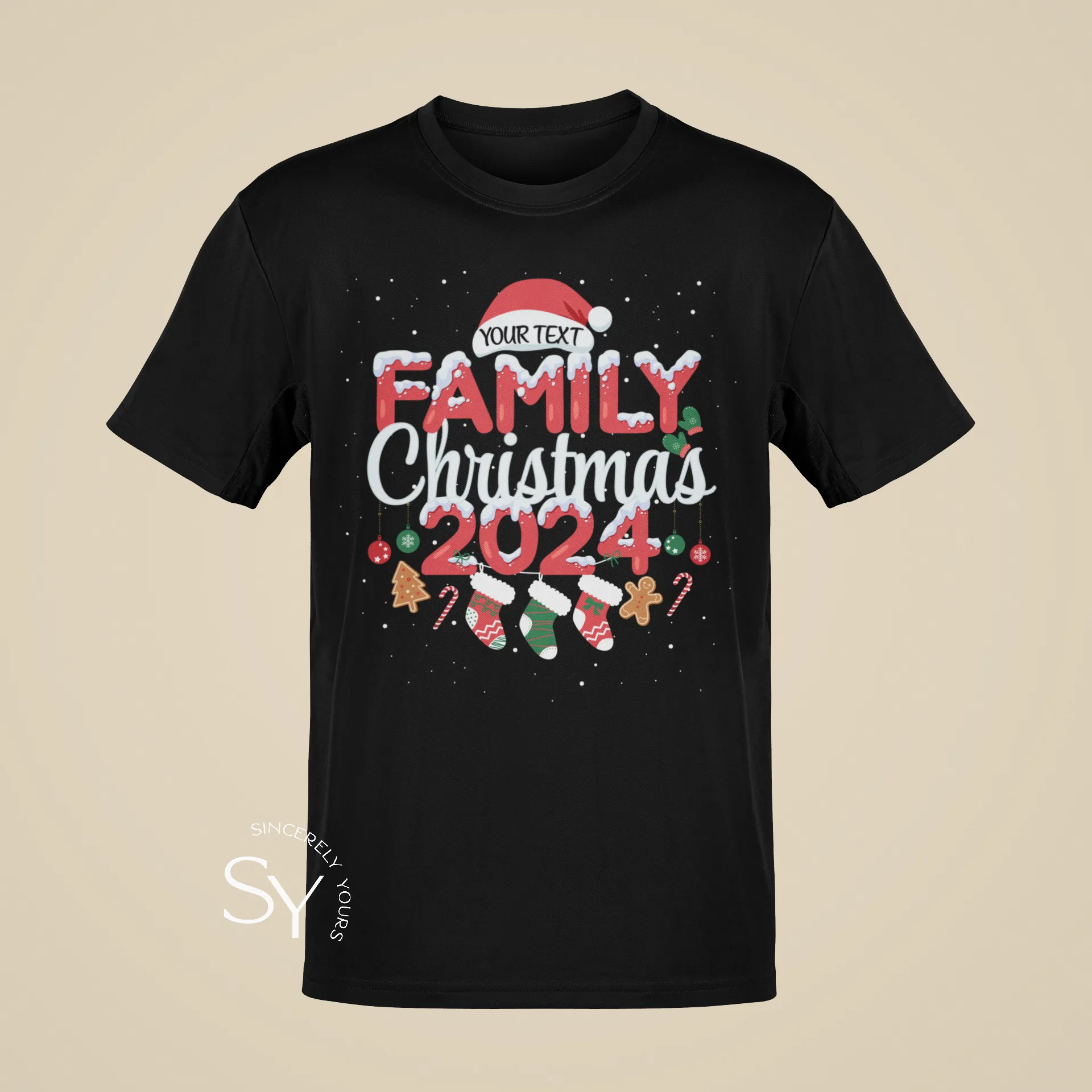 Custom Family Christmas 2024 Shirt