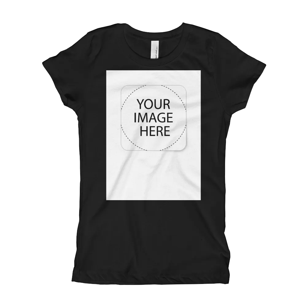 Custom Image Girl's T-Shirt