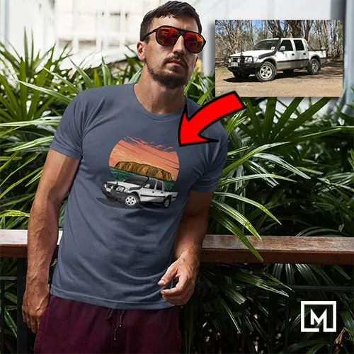 Custom Print for Men | Fitted T-shirt