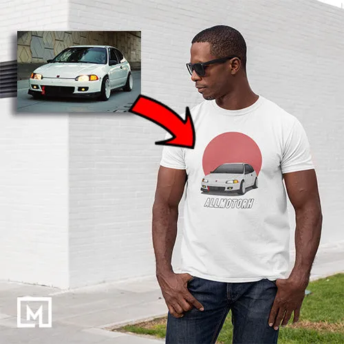 Custom Print for Men | Fitted T-shirt