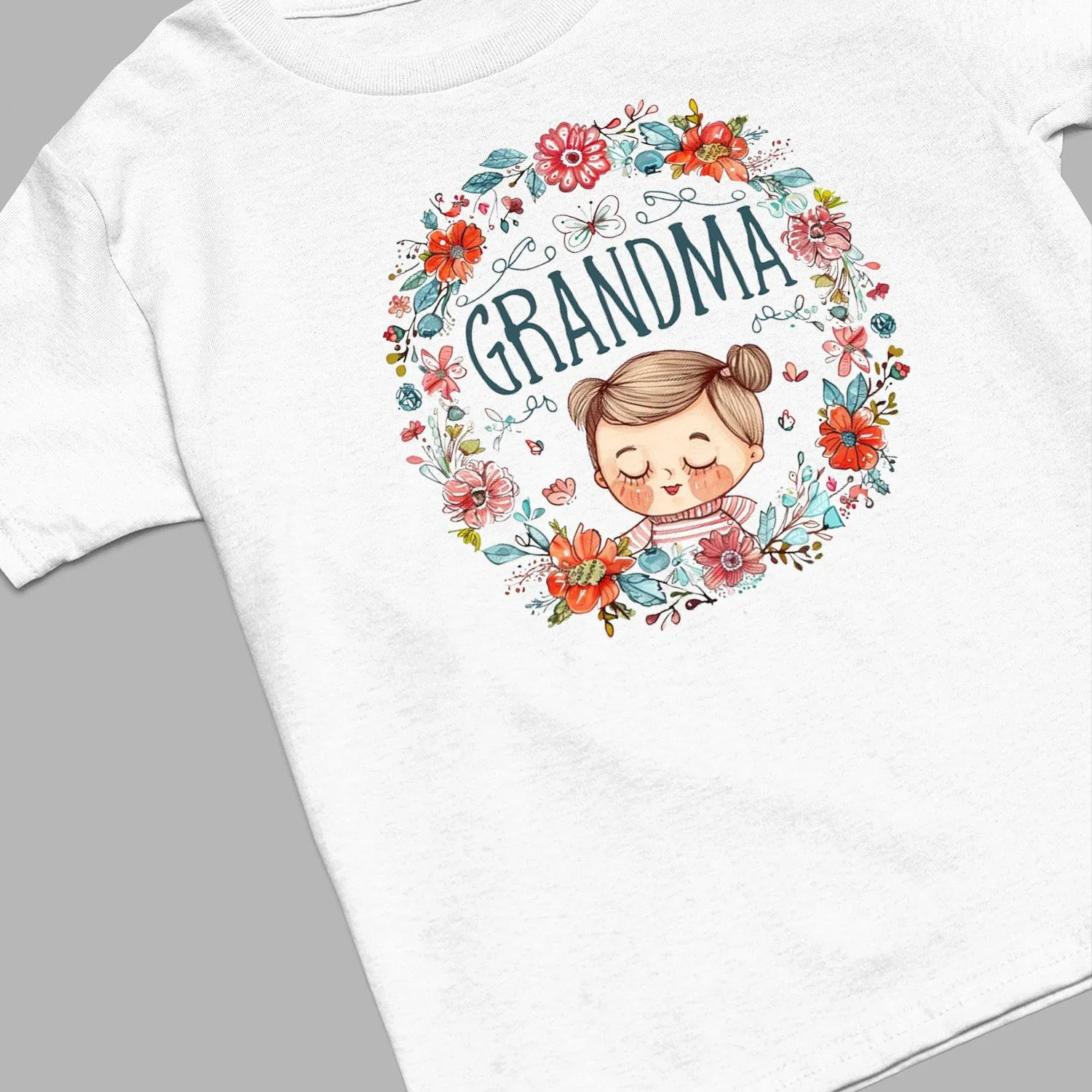 Cute Chibi Grandma T-Shirt, Cute Chibi Nana Shirt, Celebrate Mom, Nana Shirt, Grandma Hoodie, Grandma Shirt, Mother's Day Gift For Grandma, Happy Mother's Day 03