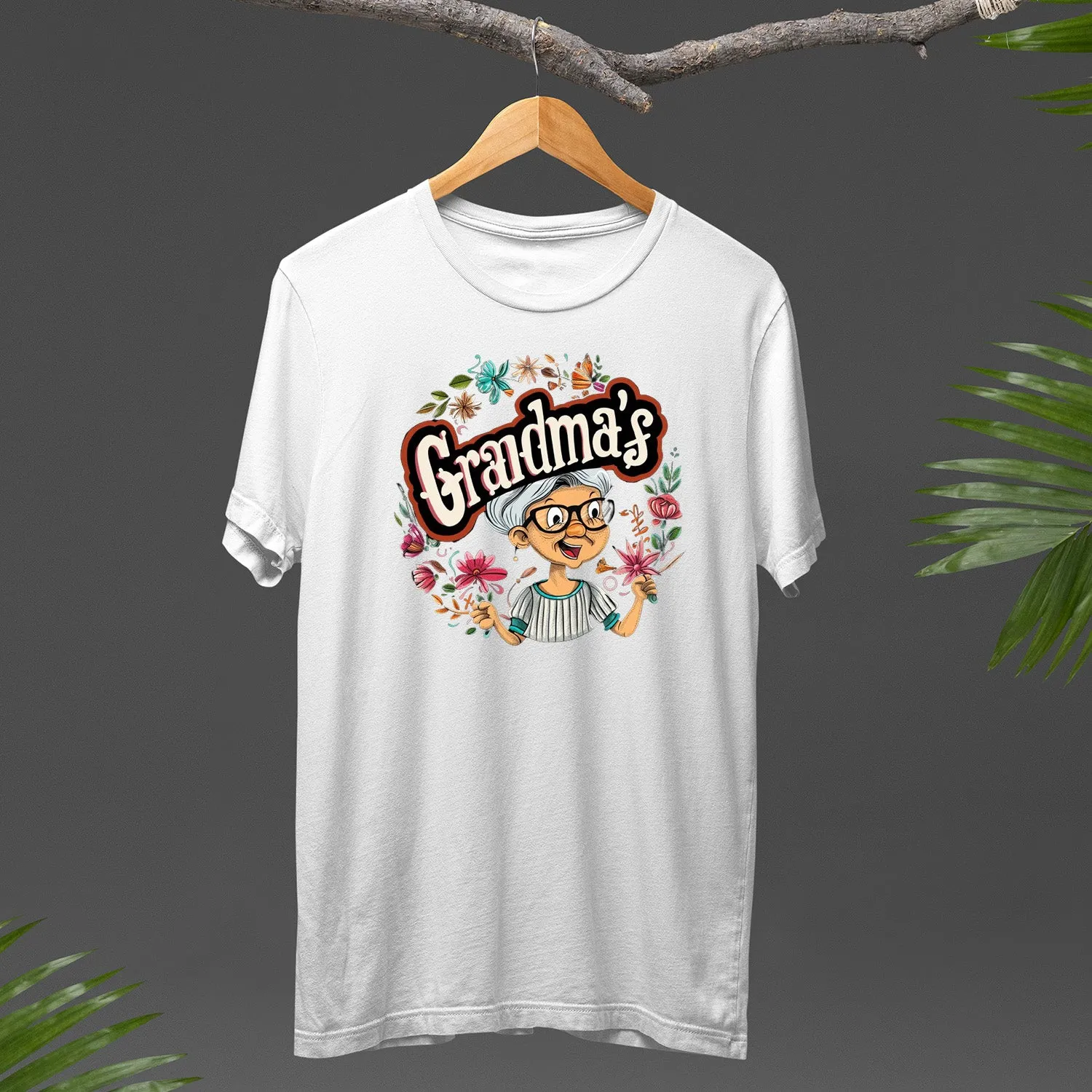 Cute Chibi Grandma T-Shirt, Grandma's T-Shirt, Celebrate Mom, Nana Shirt, Grandma Hoodie, Grandma Shirt, Mother's Day Gift For Grandma, Happy Mother's Day