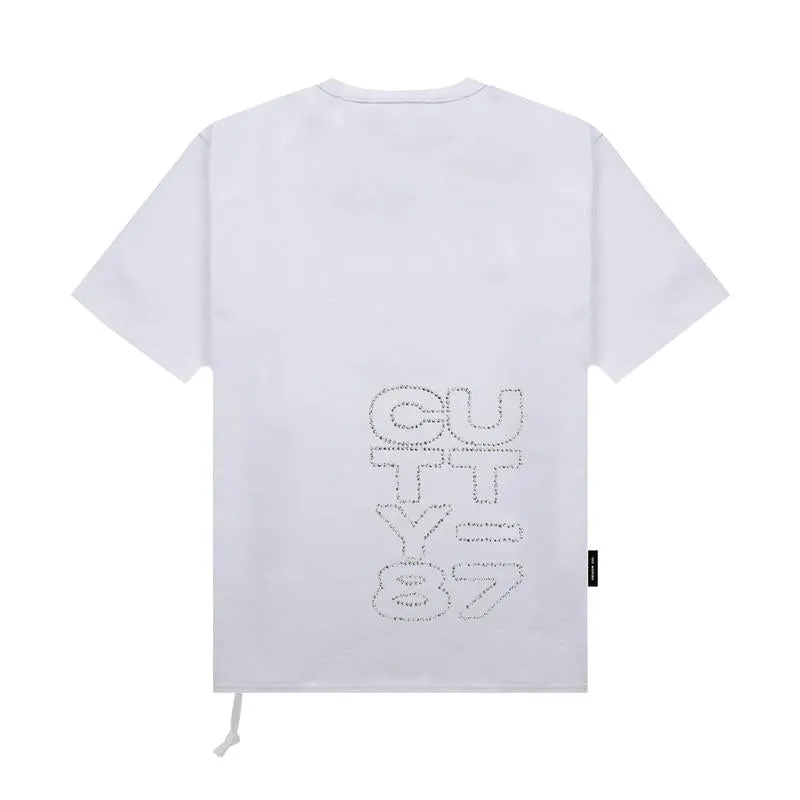 Cutty Bjorn Mens T-Shirt - White