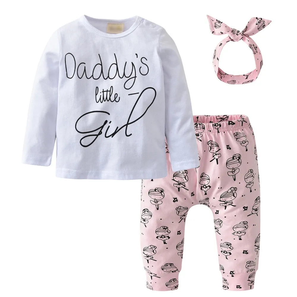 Daddy's Little Girl 3 Pcs Set