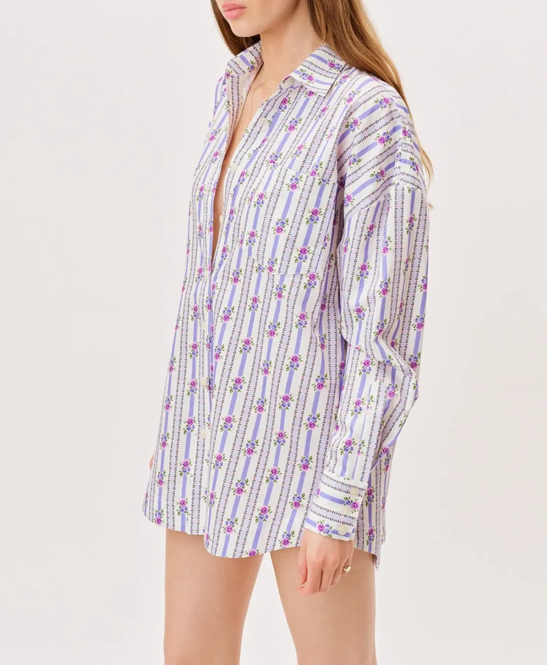 DAHLIA BOYFRIEND SHIRT DRESS