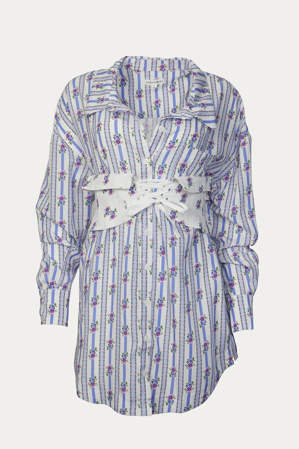 DAHLIA BOYFRIEND SHIRT DRESS