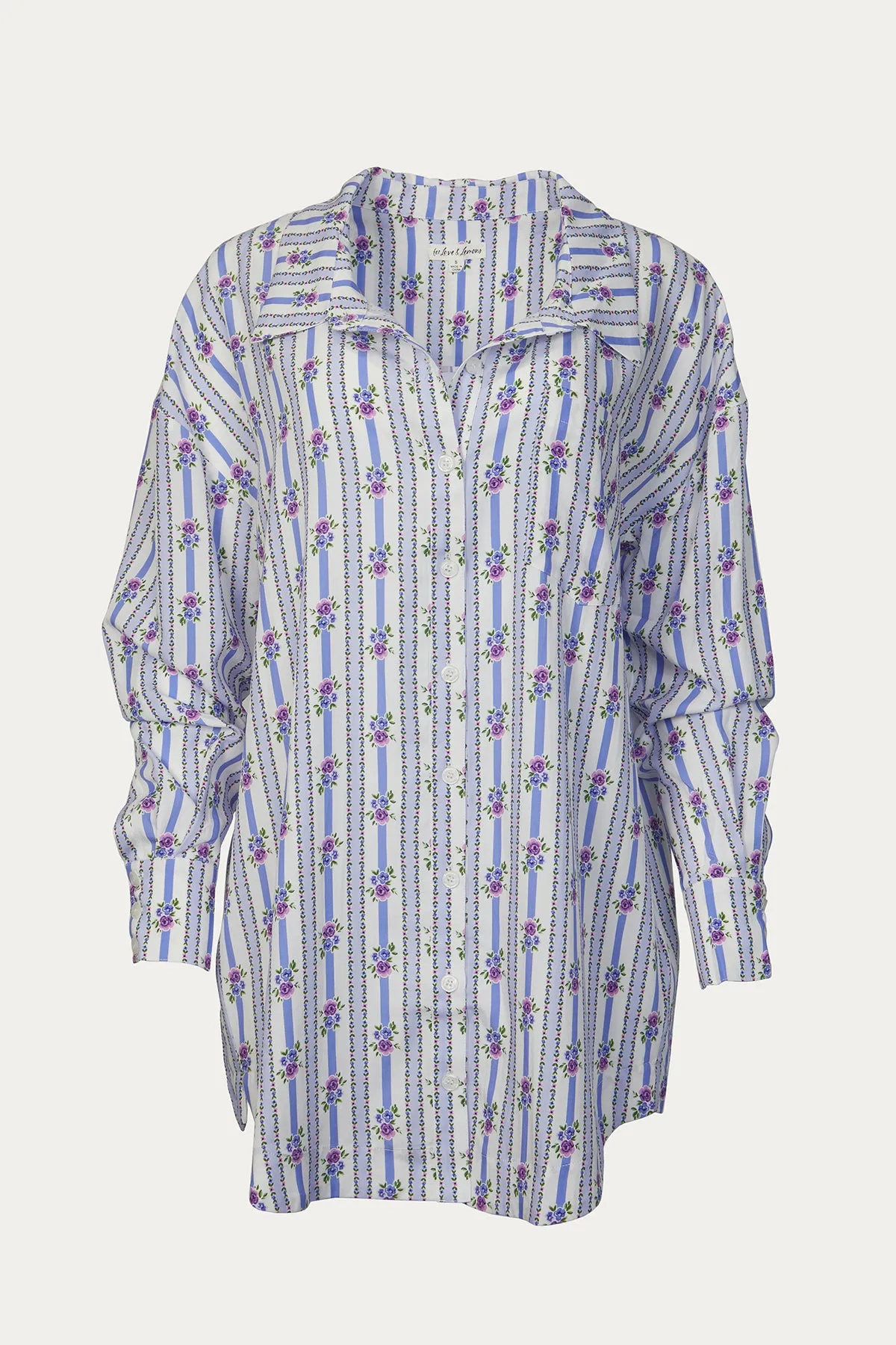 DAHLIA BOYFRIEND SHIRT DRESS