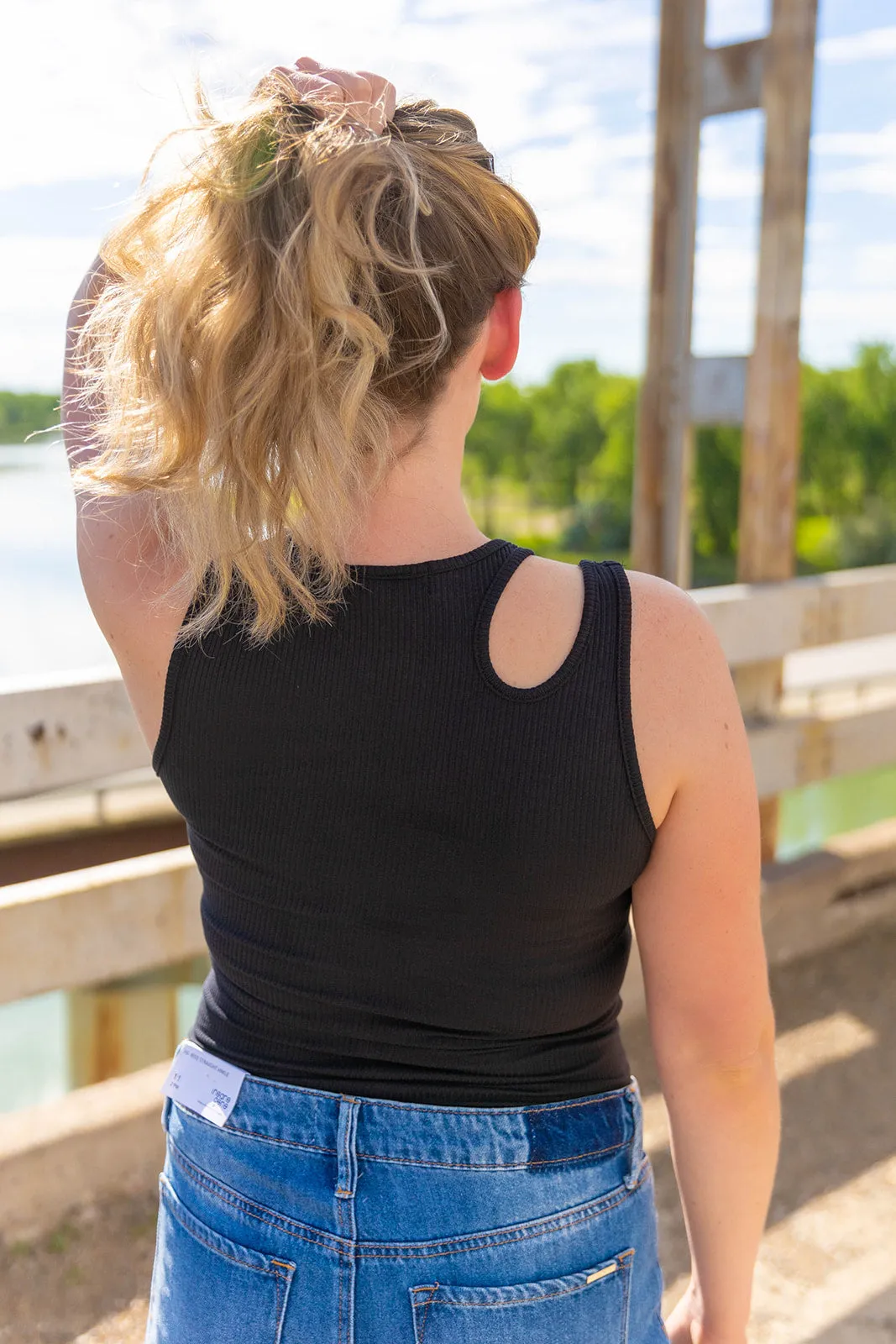 Danica Cutout Shoulder BodySuit