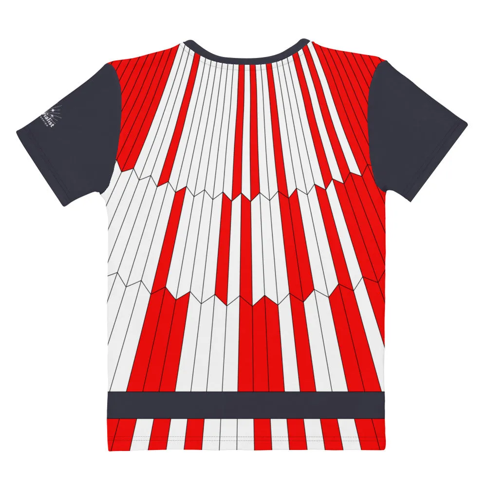 Dare Mighty Things Mars 2020 Parachute Fitted T-Shirt