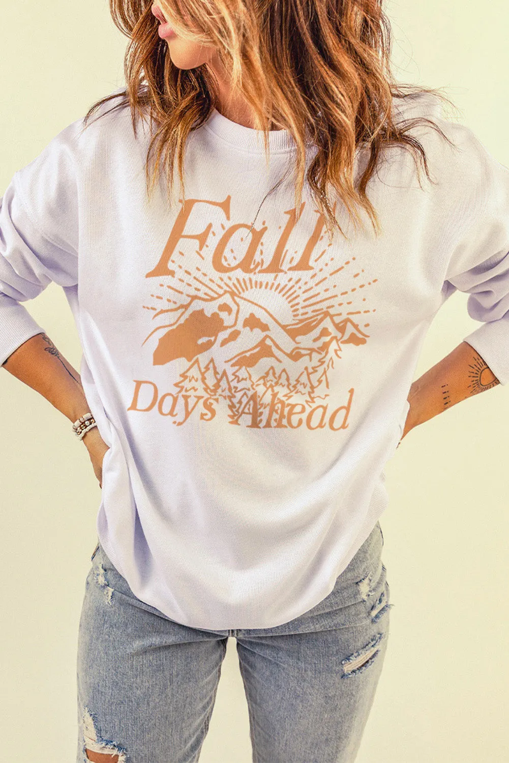 Dark Blue Oversized Solid Drop Shoulder Sweatshirt