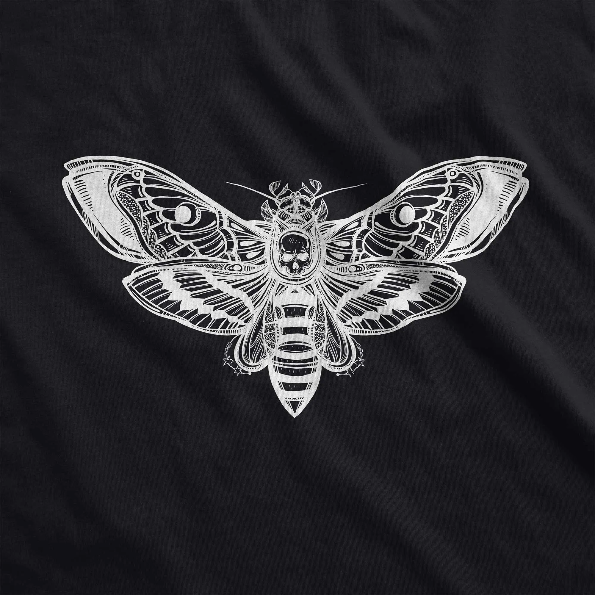 Death's Head Moth - Women’s Flex Scoop Neck Tee
