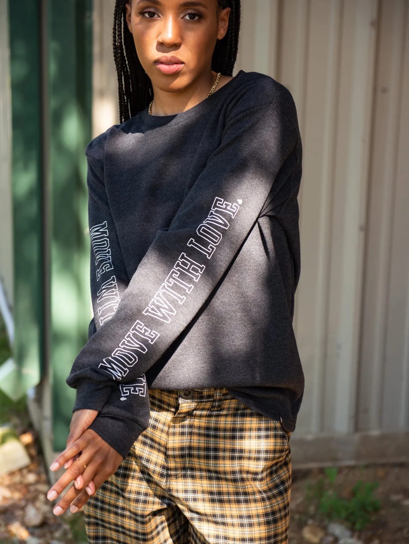 Dede Lovelace T-Shirt - BLACK/CHARCOAL