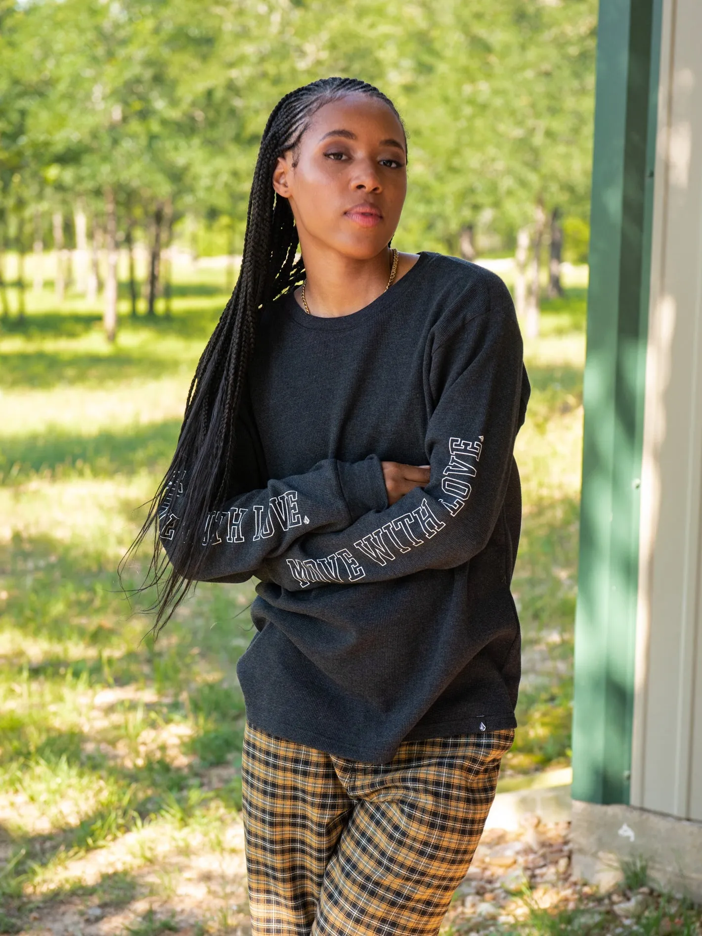 Dede Lovelace T-Shirt - BLACK/CHARCOAL