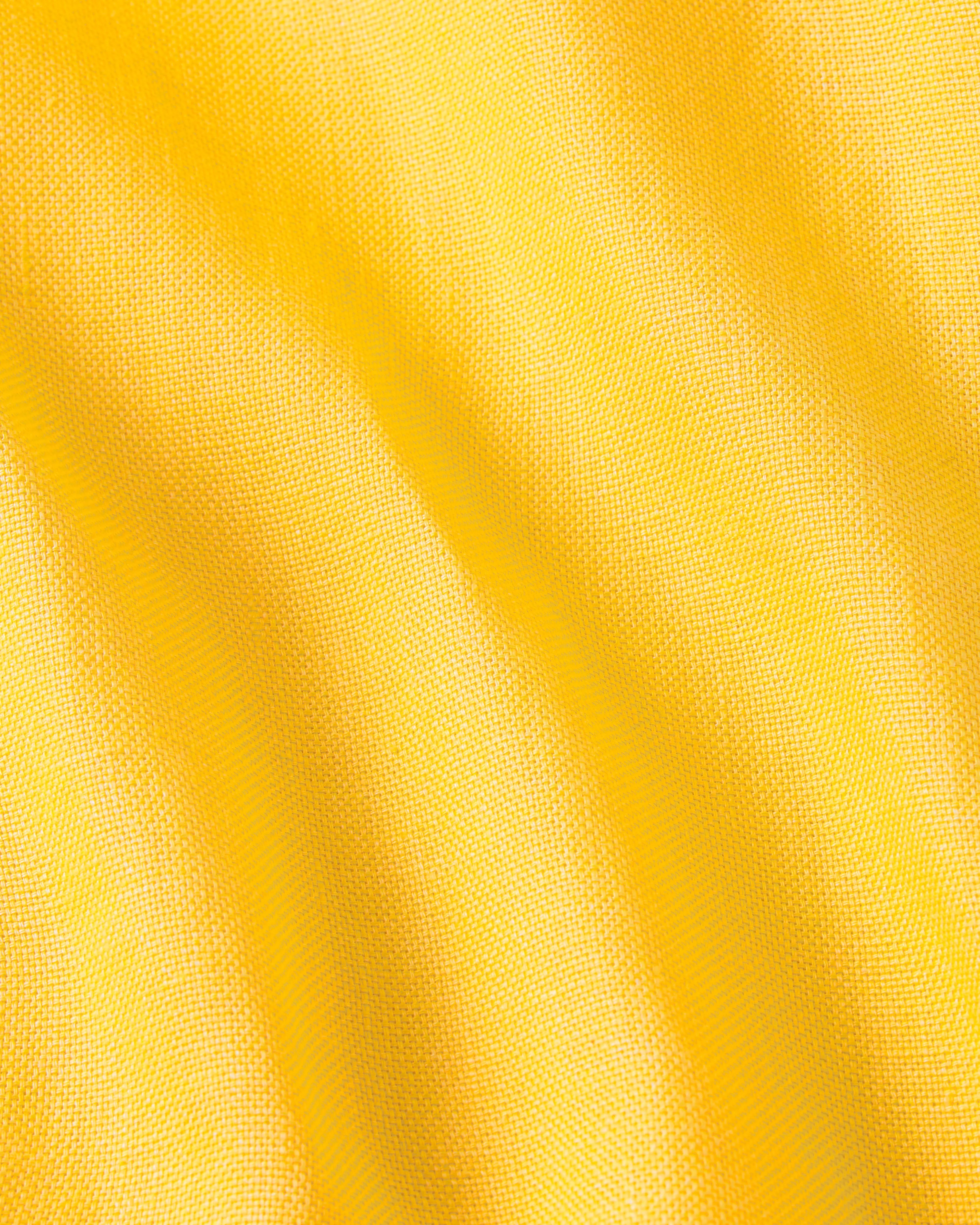 Delphi Oversize Shirt Dress - Daffodil