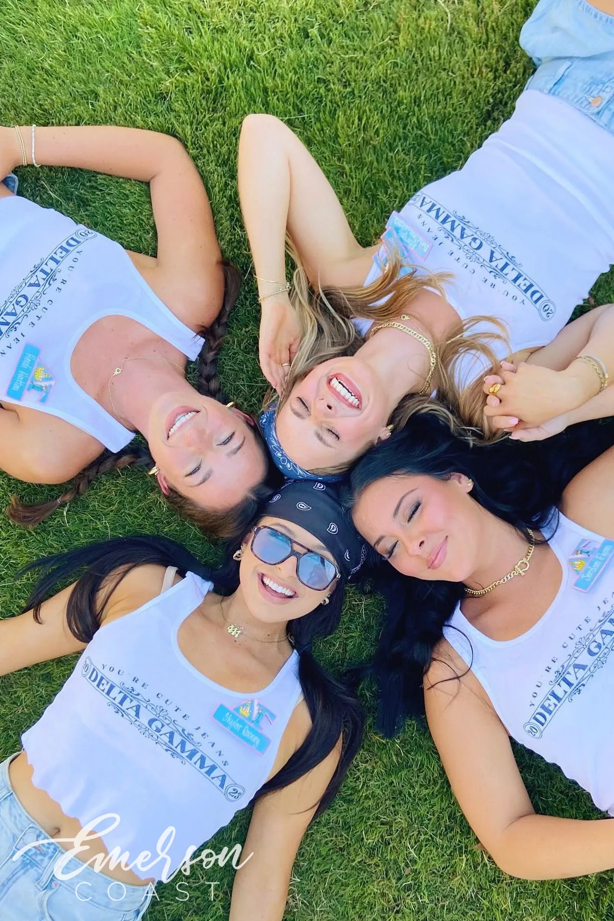 Delta Gamma Youre Cute Jeans Work Week Tank