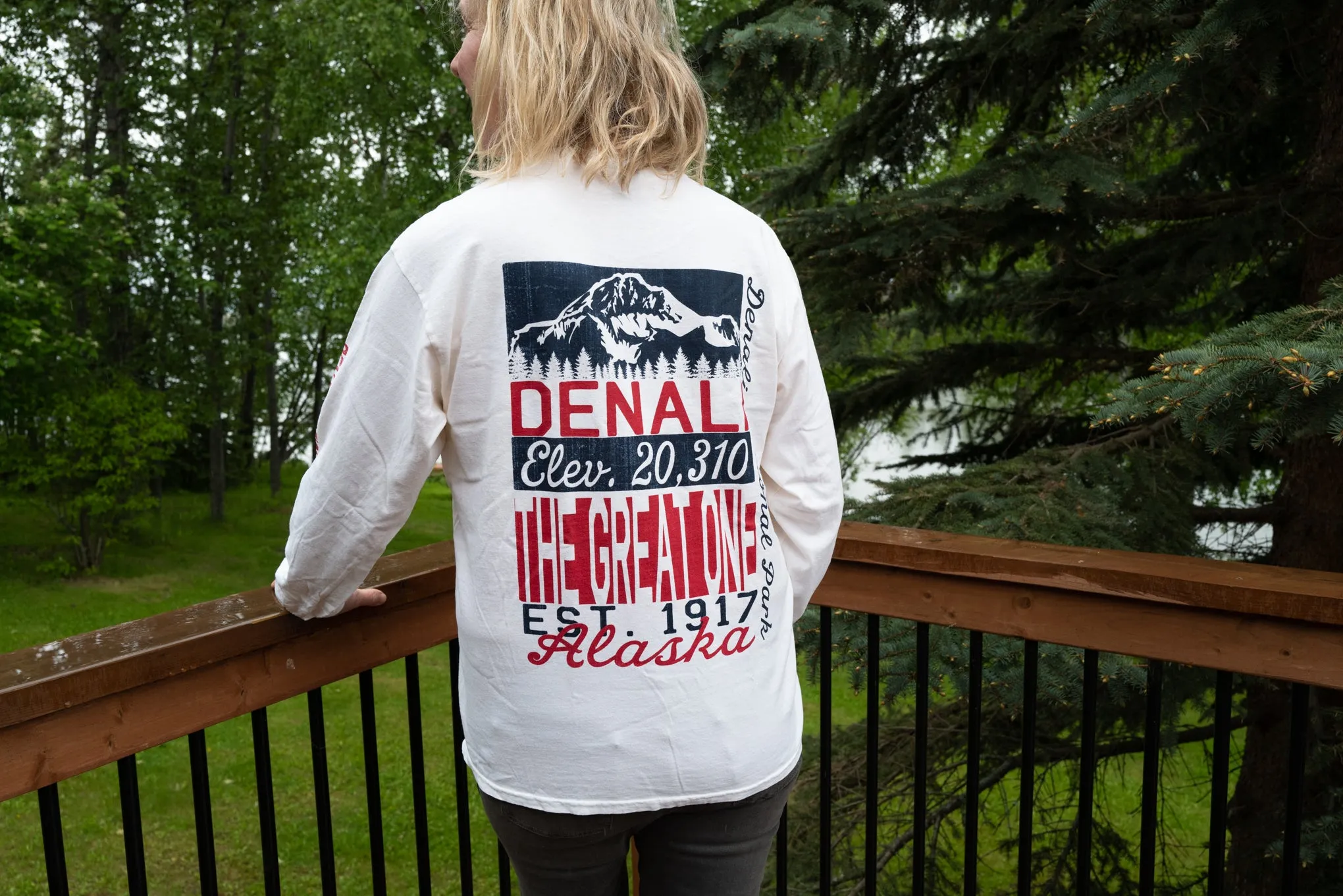 Denali Granite Lake Alaska T-shirt