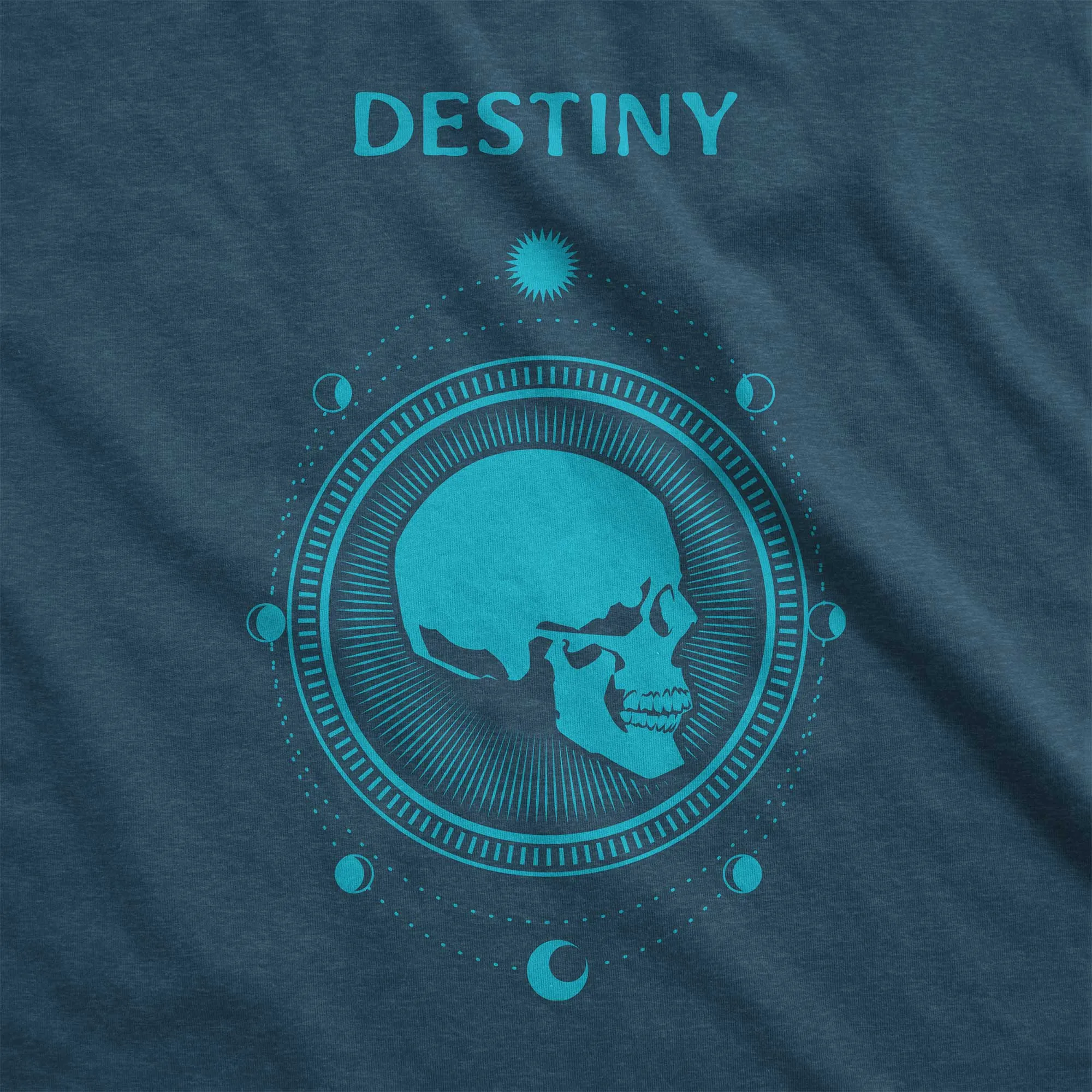 Destiny with Skull & Moons - Women’s Flex Scoop Neck Tee