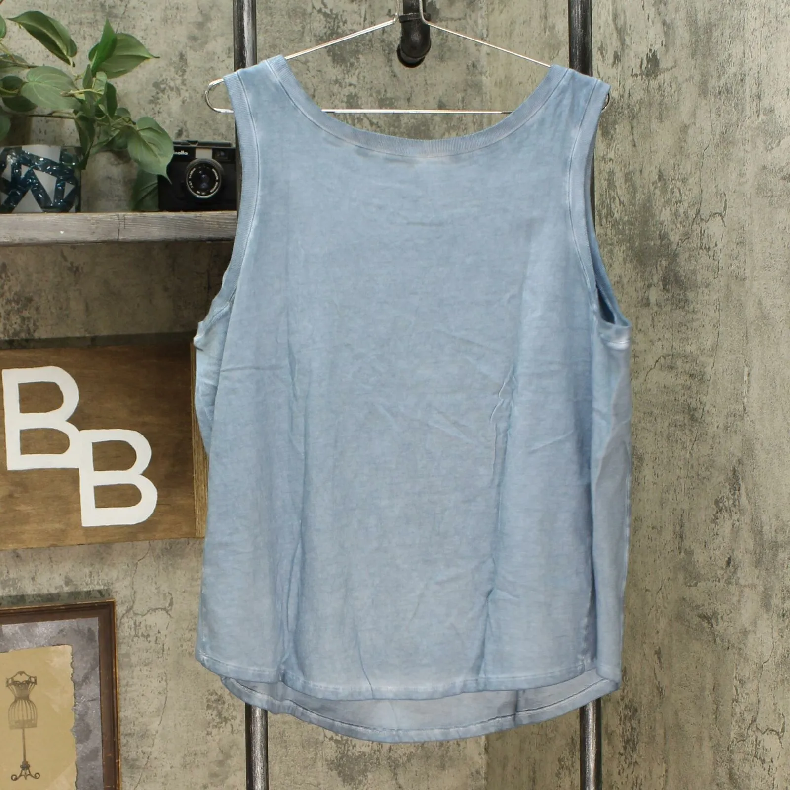 DG2 by Diane Gilman Women's Plus Size Star Embroidered Tank Top