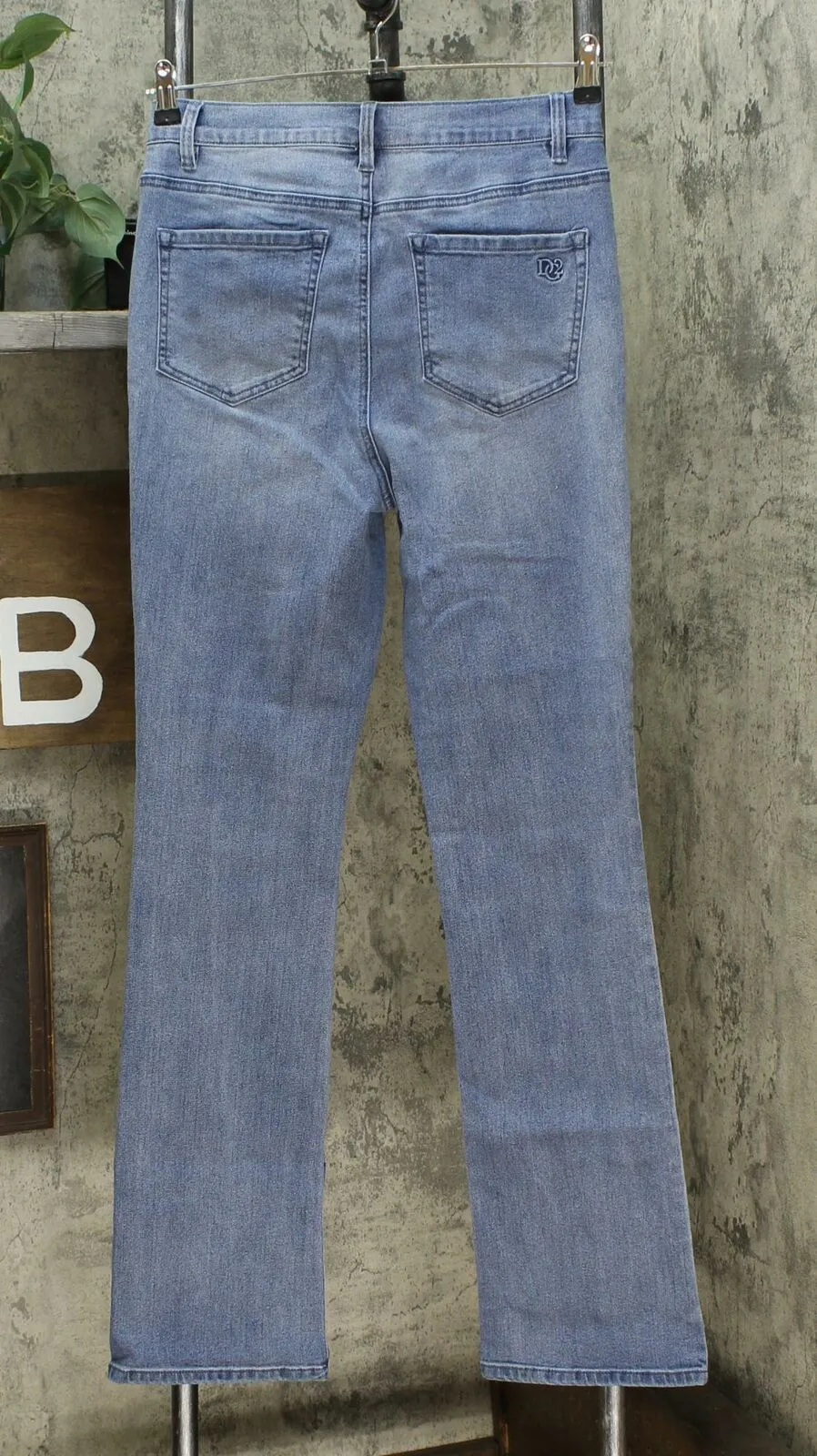 DG2 by Diane Gilman Women's Tall Star Classic Stretch Boot Cut Jeans