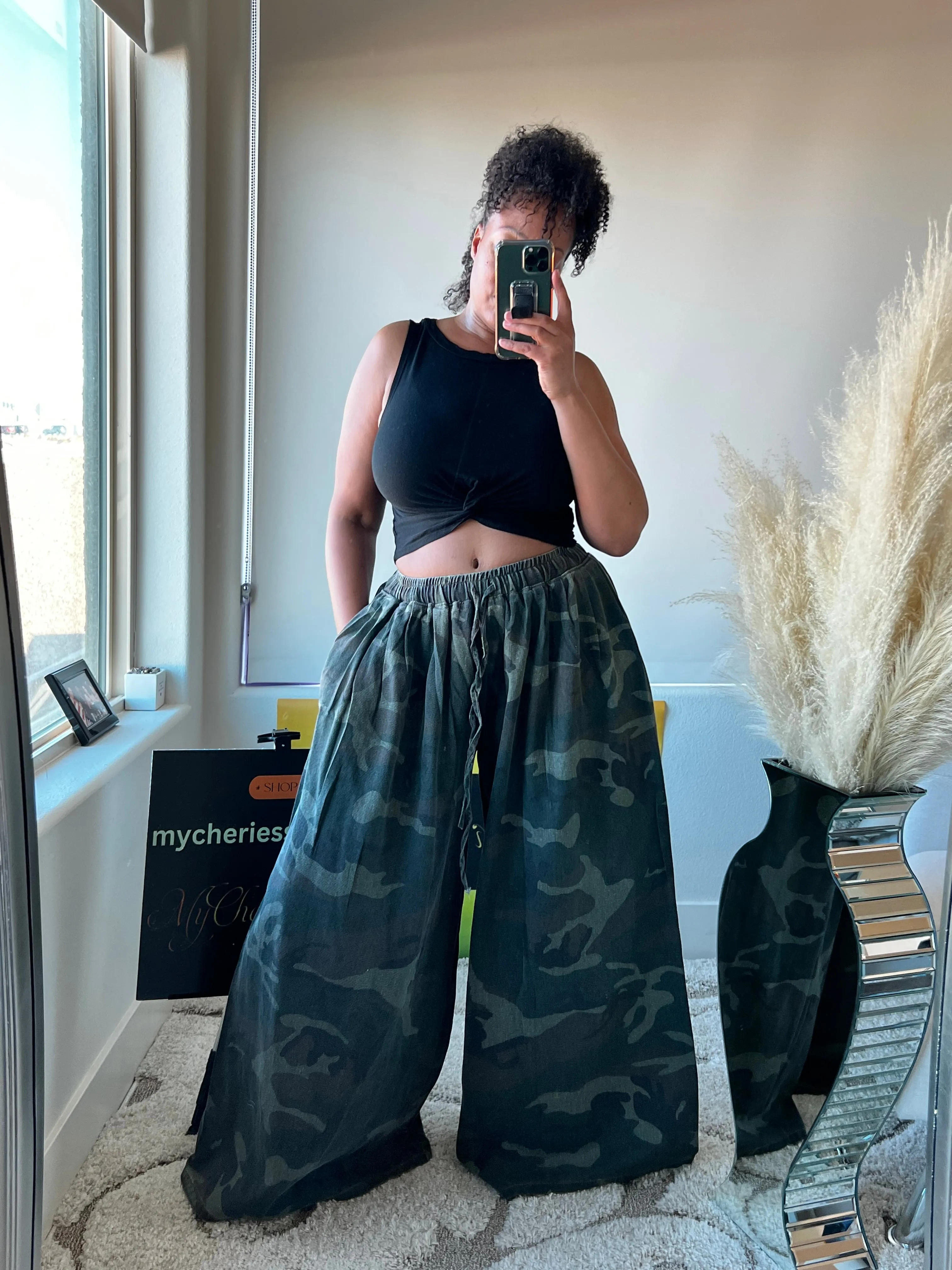 Dioor Denim Wide Leg Pants ***NEW COLORS! LG FITS PLUS! READ FULL DESCRIPTION BEFORE ORDERING!!***