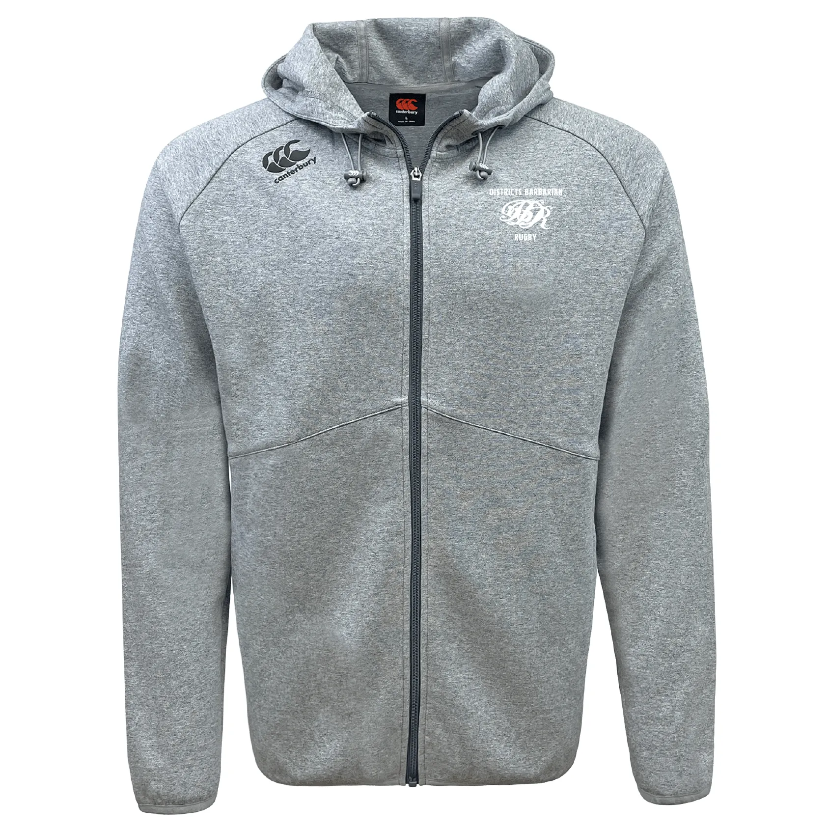Districts Barbarian RFC Tempo Vapodri Full-Zip Hoodie by Canterbury