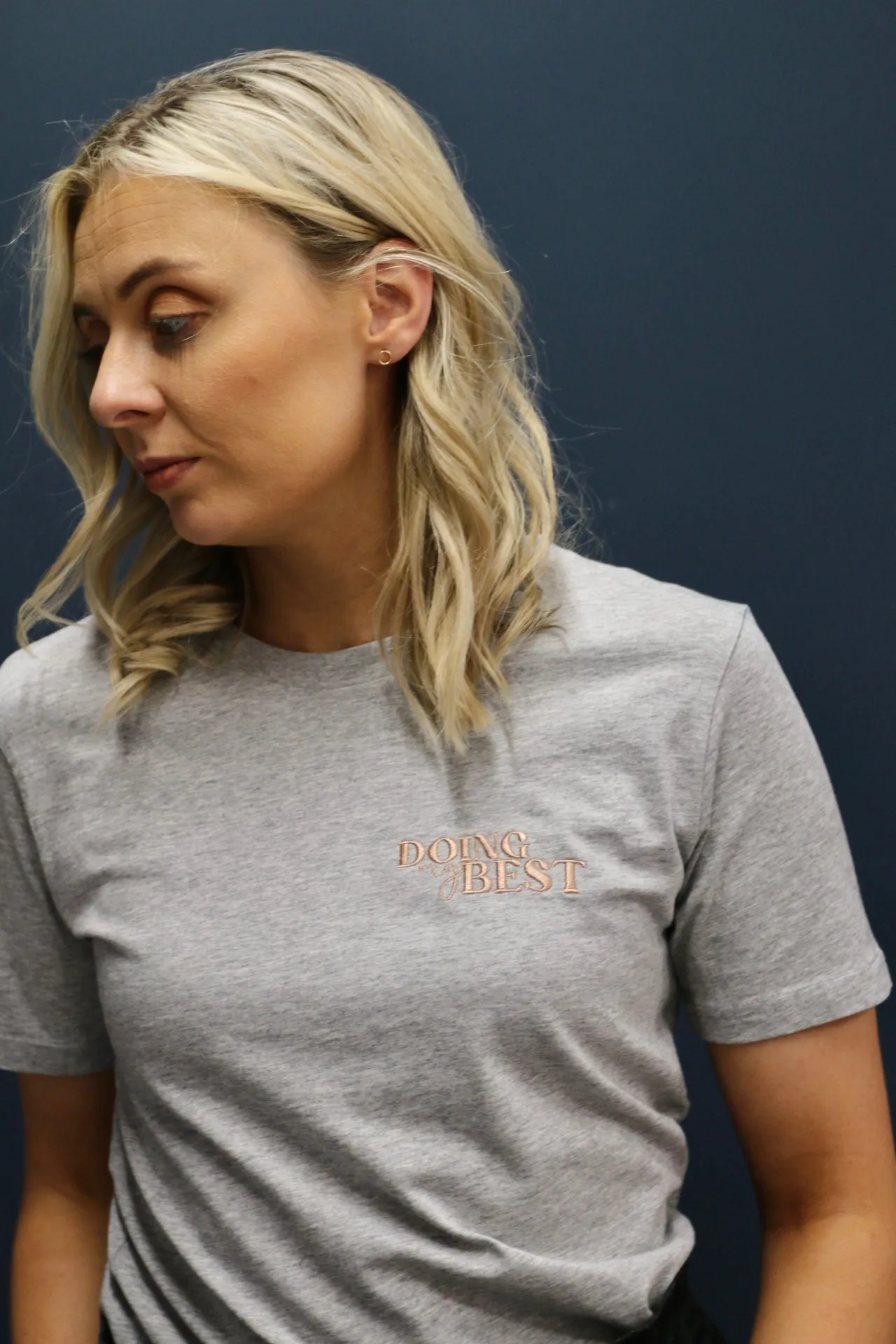 Doing My Best Adults Embroidered Tee, Sweatshirt or Hoodie