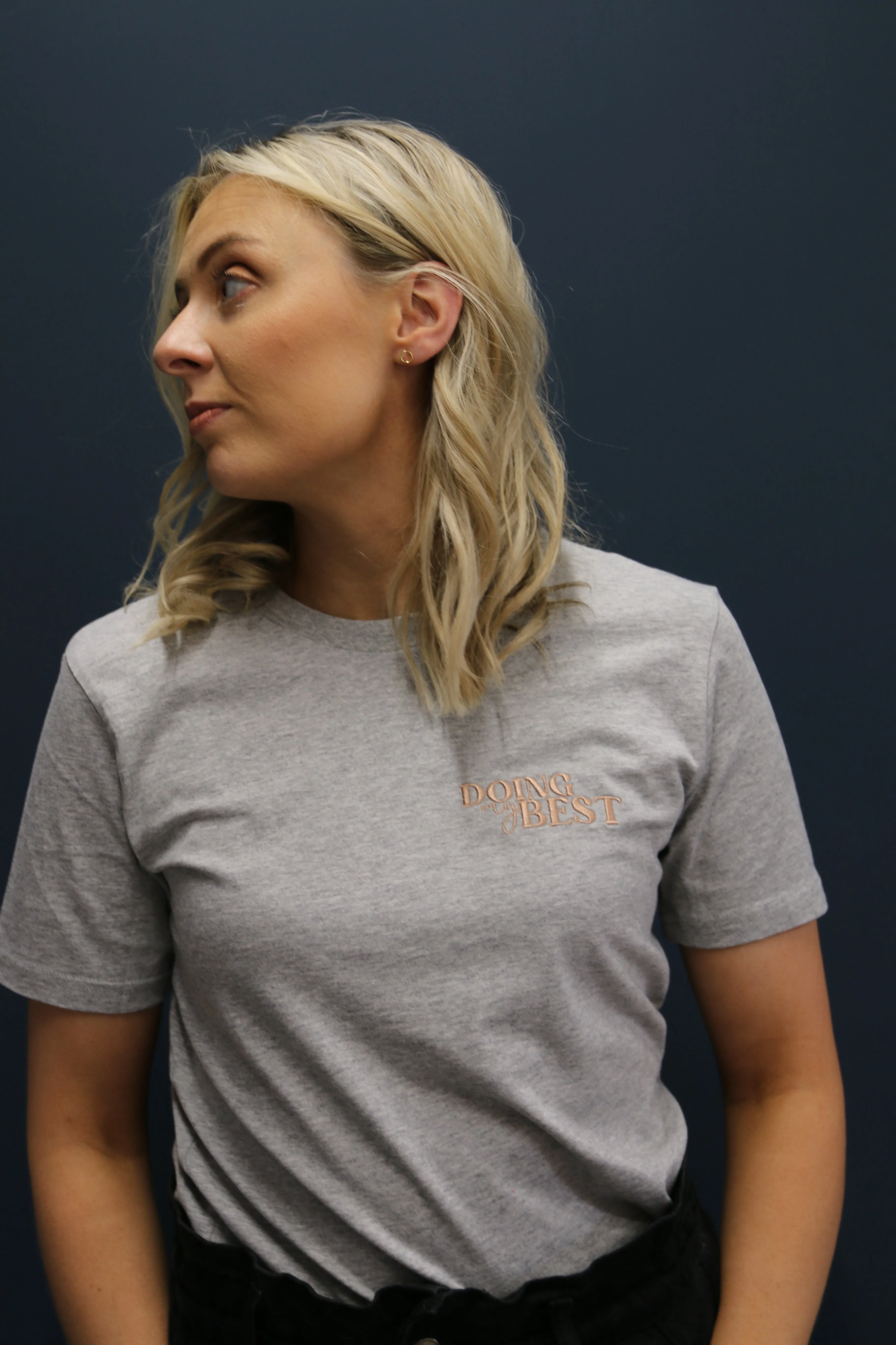 Doing My Best Adults Embroidered Tee, Sweatshirt or Hoodie