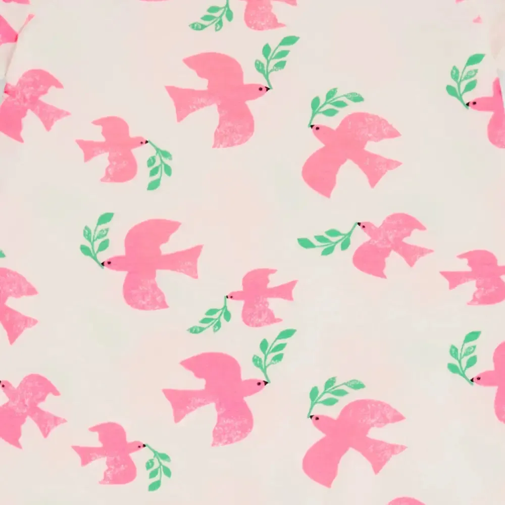 Dreamland - Doves Frill Shoulder Dress