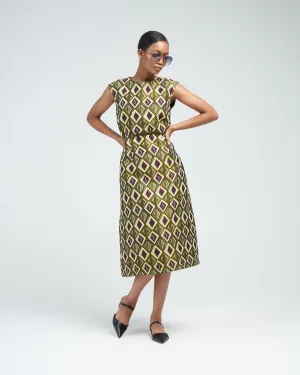 dress - moss
