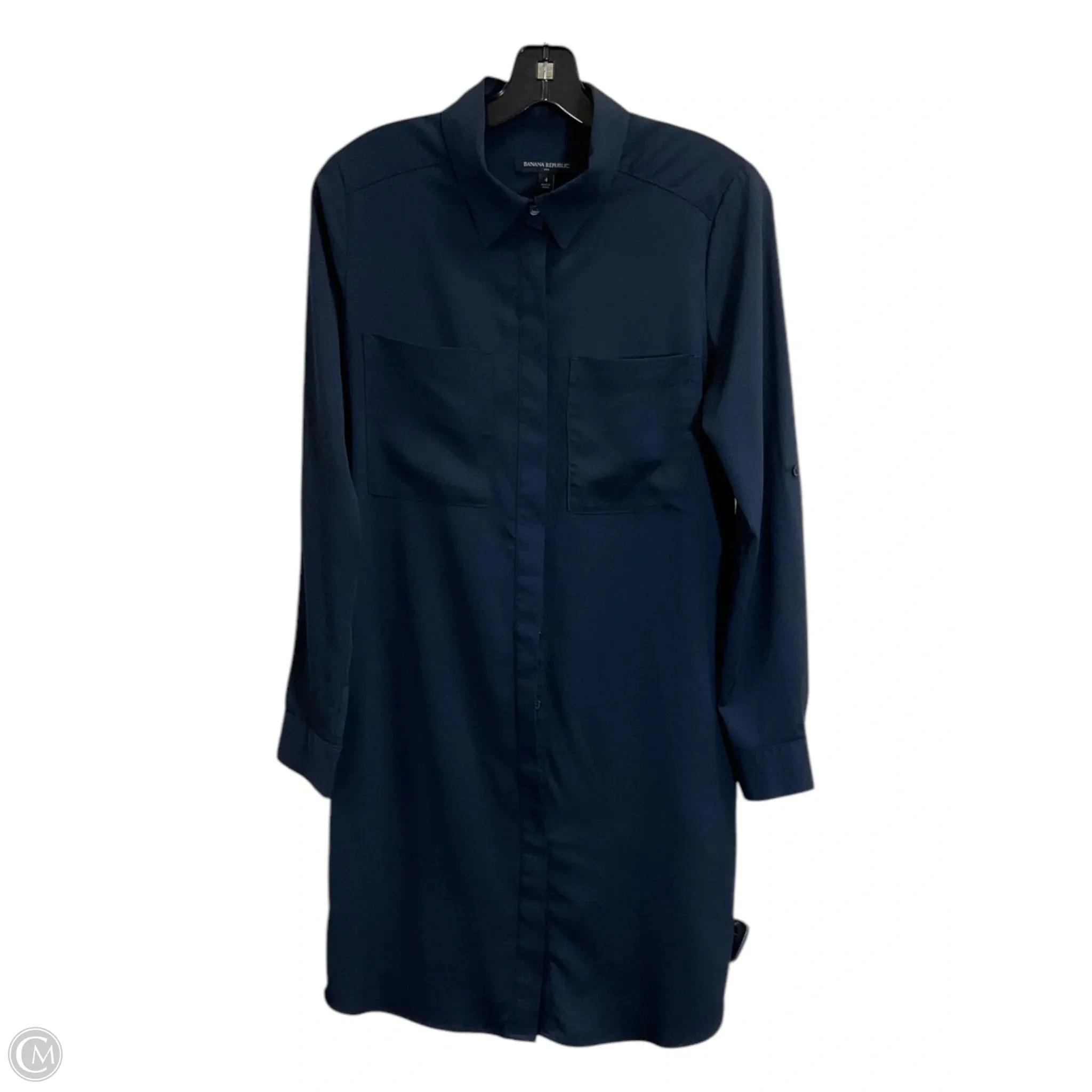Dress Work By Banana Republic In Navy, Size: S