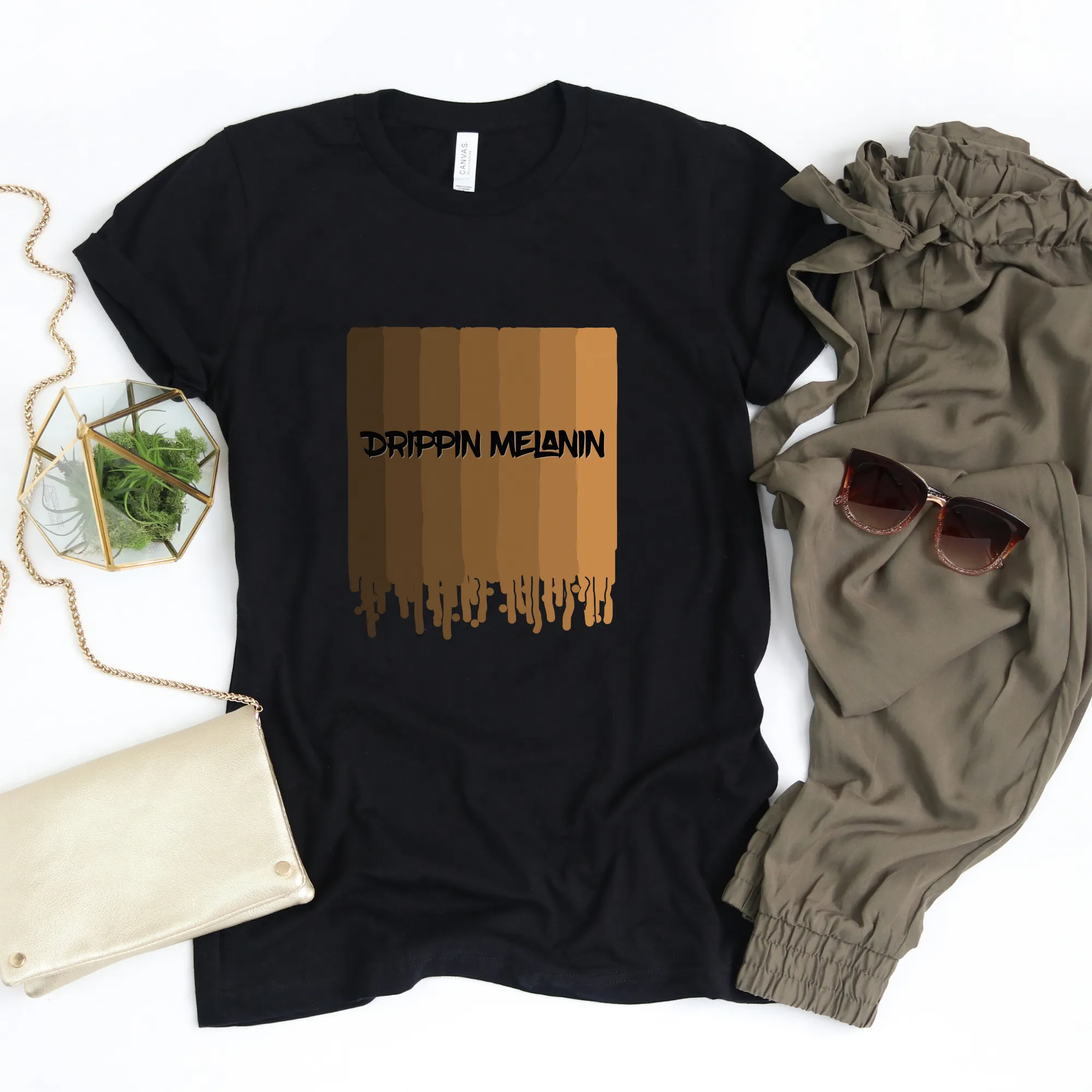 Drippin Melanin' Shirt.