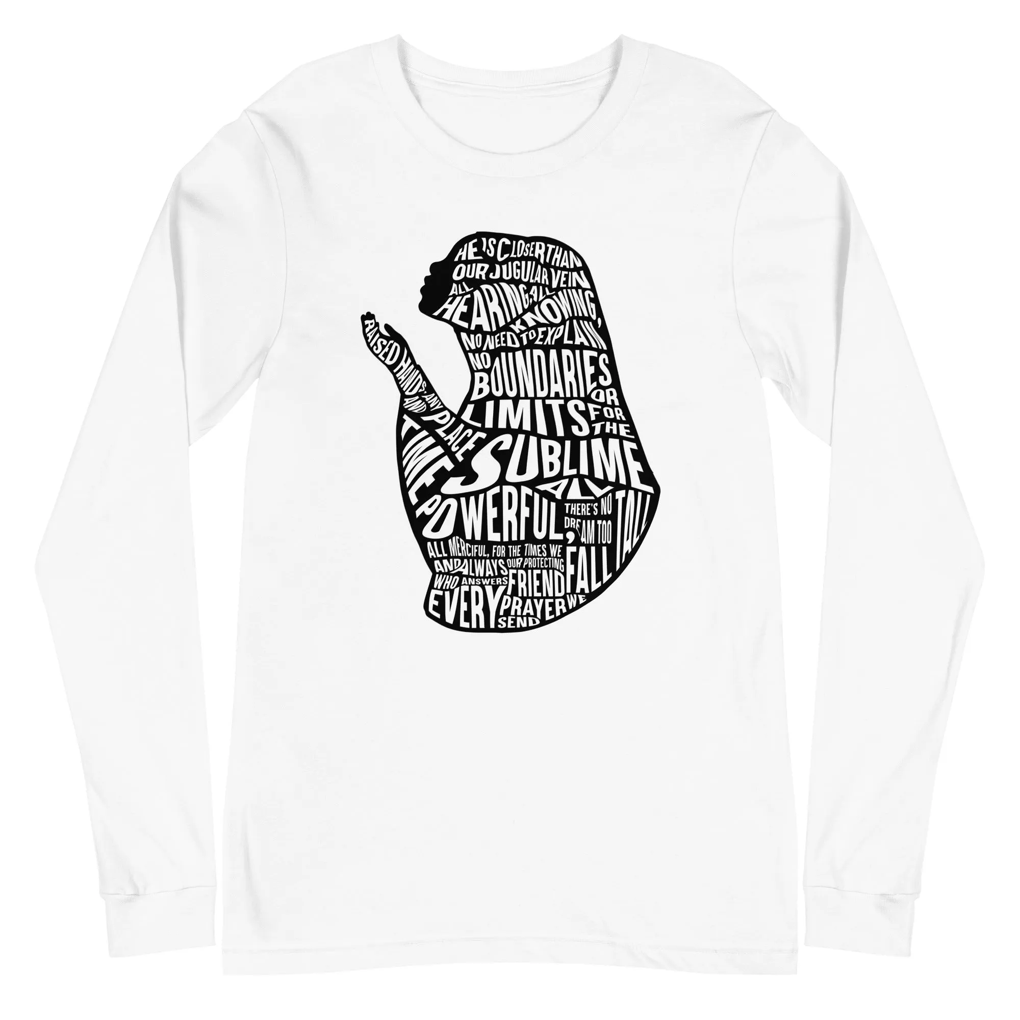 Dua Woman Long Sleeve T-Shirt (Multiple Colors) v1